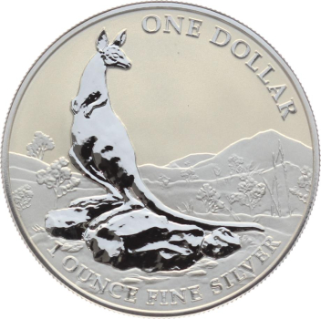 Australien 1 Dollar 2013 Känguru - 1 Unze Feinsilber